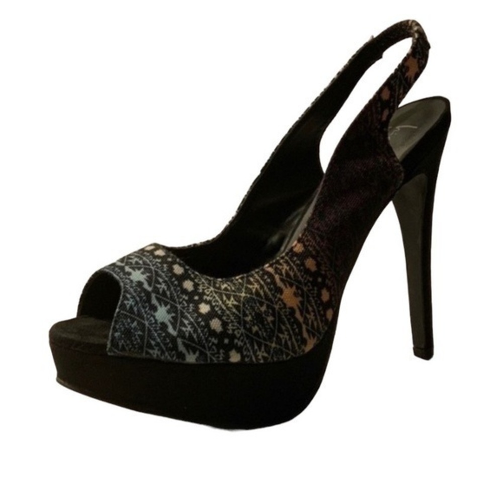 Nicole Miller slingback Heels
